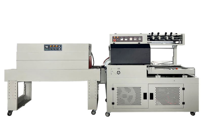 L type Shrink and cutting machine